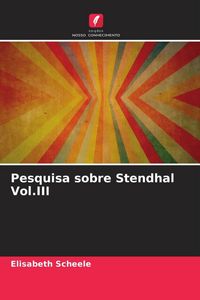 Produktbild: Pesquisa sobre Stendhal Vol.III