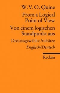 Produktbild: From a Logical Point of View / Von einem logischen Standpunkt aus