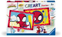 Produktbild: CreArt, Malen nach Zahlen Junior Marvel Der ultimative Spider-Man - Spidey