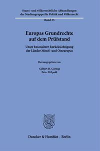 Produktbild: Europas Grundrechte auf dem Prüfstand.