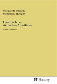 Produktbild: Handbuch der r&ouml;mischen Altert&uuml;mer