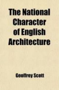 Produktbild: The National Character of English Architecture