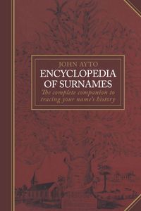 Produktbild: Encyclopedia of Surnames
