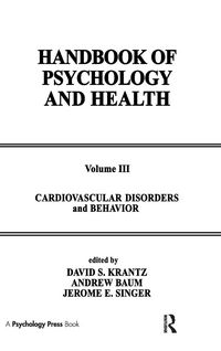 Produktbild: Cardiovascular Disorders and Behavior