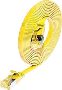 Produktbild: Wirewin 9120042366924 RJ45 Patchkabel CAT 6a U/FTP 1.00m Gelb 1St.