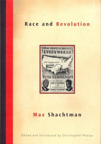 Produktbild: Shachtman, M: Race and Revolution