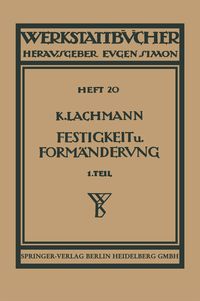 Produktbild: Festigkeit und Form&auml;nderung