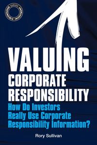 Produktbild: Sullivan, R: Valuing Corporate Responsibility