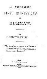 Produktbild: An English Girl's First Impressions of Burmah