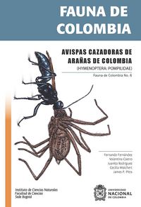 Produktbild: Fauna de Colombia: Avispas cazadoras de ara&ntilde;as de Colombia