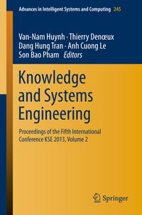 Produktbild: Knowledge and Systems Engineering
