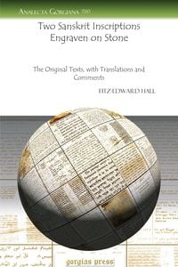 Produktbild: Two Sanskrit Inscriptions Engraven on Stone