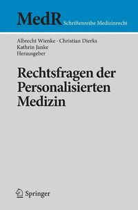 Produktbild: Rechtsfragen der Personalisierten Medizin