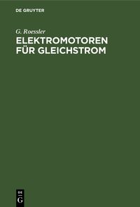 Produktbild: Elektromotoren f&uuml;r Gleichstrom