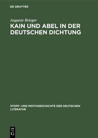 Produktbild: Kain und Abel in der deutschen Dichtung