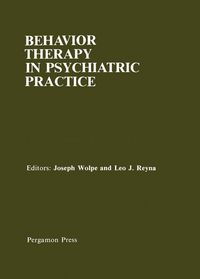 Produktbild: Behavior Therapy in Psychiatric Practice