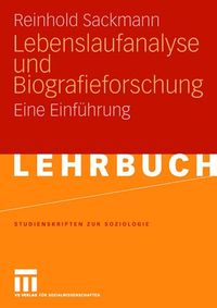 Produktbild: Lebenslaufanalyse und Biografieforschung