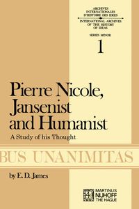 Produktbild: Pierre Nicole, Jansenist and Humanist