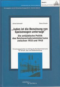 Produktbild: Juden ist die Benutzung von Speisewagen untersagt