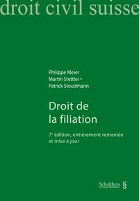 Produktbild: Droit de la filiation