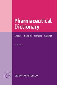 Produktbild: Pharmaceutical Dictionary