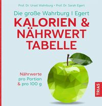 Bild vom Artikel Die große Wahrburg/Egert Kalorien-&-Nährwerttabelle vom Autor Ursel Wahrburg