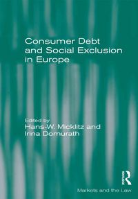Produktbild: Consumer Debt and Social Exclusion in Europe