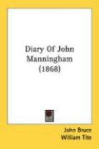 Produktbild: Diary of John Manningham (1868)