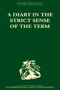 Produktbild: A Diary in the Strictest Sense of the Term
