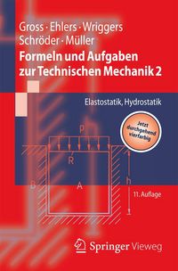 Produktbild: Formeln und Aufgaben zur Technischen Mechanik 2