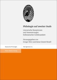 Produktbild: Philologie auf zweiter Stufe