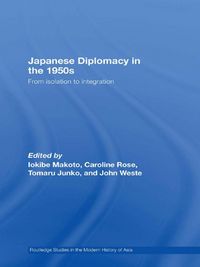 Produktbild: Japanese Diplomacy in the 1950s