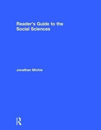 Produktbild: Reader's Guide to the Social Sciences