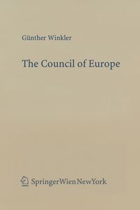 Produktbild: The Council of Europe
