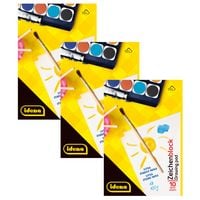 Produktbild: Idena Bundle Zeichenbl&ouml;cke 10 Blatt 120g/m&sup2; DIN A3, 3er Pack