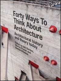 Produktbild: Forty Ways to Think About Architecture