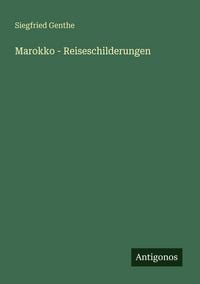 Produktbild: Marokko - Reiseschilderungen