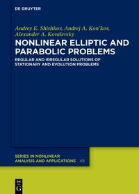 Produktbild: Nonlinear Elliptic and Parabolic Problems