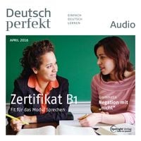 Produktbild: Deutsch lernen Audio - Das Zertifikat B1
