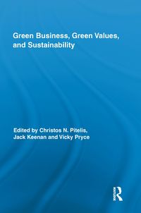 Produktbild: Green Business, Green Values, and Sustainability