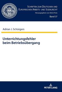 Produktbild: Unterrichtungsfehler beim Betriebs&uuml;bergang