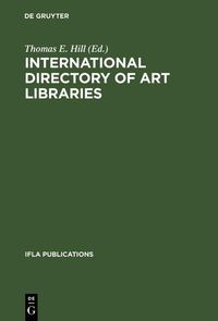 Produktbild: International Directory of Art Libraries