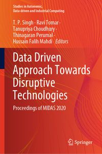 Produktbild: Data Driven Approach Towards Disruptive Technologies