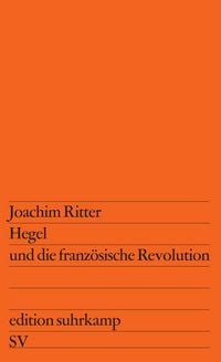 Produktbild: Hegel und die franz&ouml;sische Revolution