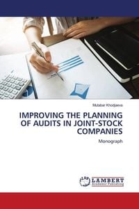 Produktbild: Improving The Planning Of Audits in Joint-Stock Companies
