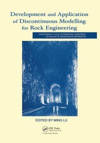 Produktbild: Development and Application of Discontinuous Modelling for Rock Engineering