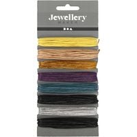 Produktbild: Creativ Company Baumwollkordel - Sortiment, Dicke 1 mm, Sortierte Farben, 8x5 m