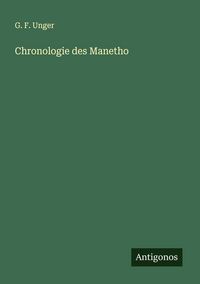 Produktbild: Chronologie des Manetho