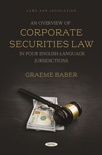 Produktbild: Overview of Corporate Securities Law in Four English-Language Jurisdictions