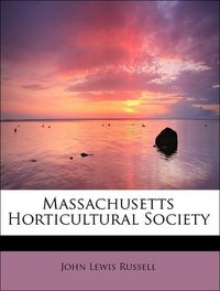 Produktbild: Russell, J: Massachusetts Horticultural Society